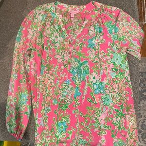 Lilly Pulitzer long sleeve blouse